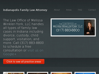 MELISSA WINKLER-YORK website screenshot