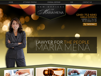 MARIA MENA website screenshot