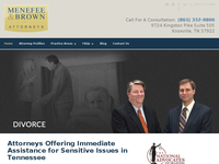 MICHAEL MENEFEE website screenshot