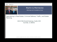 MARTIN MENNECKE website screenshot