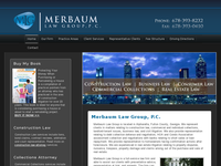 DAVID MERBAUM website screenshot