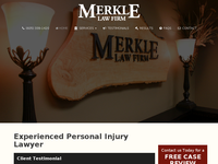 BRET MERKLE website screenshot
