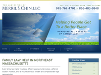 MERRIL CHIN website screenshot
