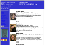 SUZAN MESSINA website screenshot