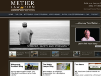 TOM METIER website screenshot