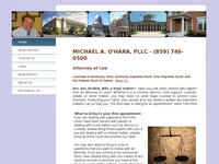 MICHAEL O'HARA website screenshot