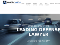 MICHAEL ABRAM website screenshot