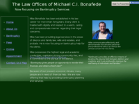 MICHAEL C BONAFEDE website screenshot