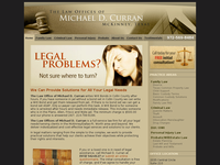 MICHAEL CURRAN website screenshot