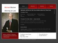 MICHAEL MOSHER website screenshot