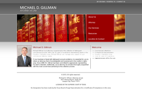MICHAEL GILLMAN website screenshot