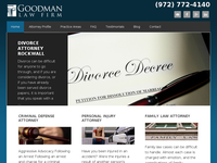 MICHAEL GOODMAN website screenshot
