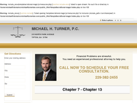 MICHAEL TURNER website screenshot