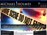 MICHAEL HOLMES website screenshot