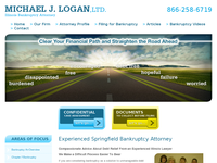 MICHAEL LOGAN website screenshot