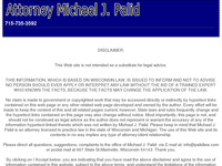 MICHAEL PALID website screenshot
