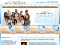 MICHAEL JACULA website screenshot