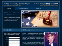MICHAEL KENNEDY website screenshot
