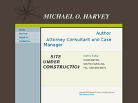 MICHAEL HARVEY website screenshot