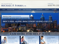 MICHAEL FORBES website screenshot