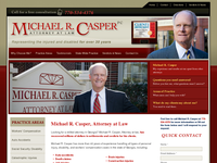 MICHAEL CASPER website screenshot