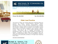 MICHAEL CONNORS website screenshot