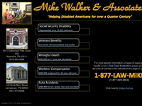 MIKE WALKER website screenshot