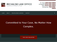 MICHAEL MICHALSKI website screenshot