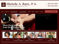MICHELLE BARRY website screenshot