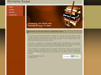 MICHELLE ROWE website screenshot