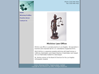 MITCH MICHINO website screenshot