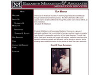 ELIZABETH MIDDLETON website screenshot