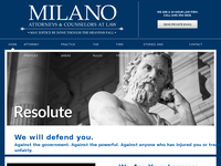 JAY MILANO website screenshot
