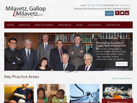 ALAN MILAVETZ website screenshot