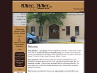 JOHN MILLER website screenshot