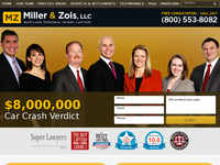 RONALD MILLER JR website screenshot