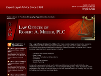 ROBERT MILLER website screenshot