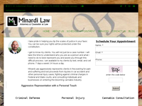 MICHAEL MINARDI website screenshot