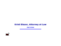 KRISTI BLAZER website screenshot