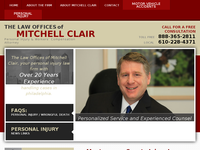 MITCHELL CLAIR website screenshot