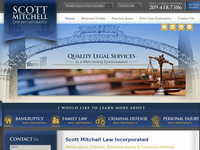 SCOTT MITCHELL website screenshot