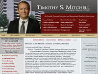 TIMOTHY MITCHELL website screenshot
