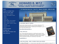 HOWARD MITZ website screenshot