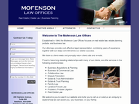 DAVID MOFENSON website screenshot