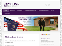 ABIGAIL MOLINA website screenshot