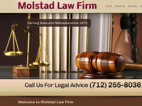 DONALD MOLSTAD website screenshot