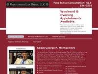 GEORGE MONTGOMERY website screenshot