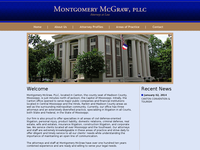 C MONTGOMERY website screenshot