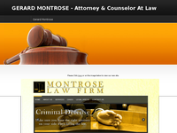 GERARD MONTROSE website screenshot