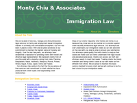 MONTY CHIU website screenshot